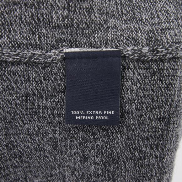 Hart Schaffner Marx Sweater Vest Gray Merino Wool Sleeveless Big & Tall 2XB - Picture 10 of 11